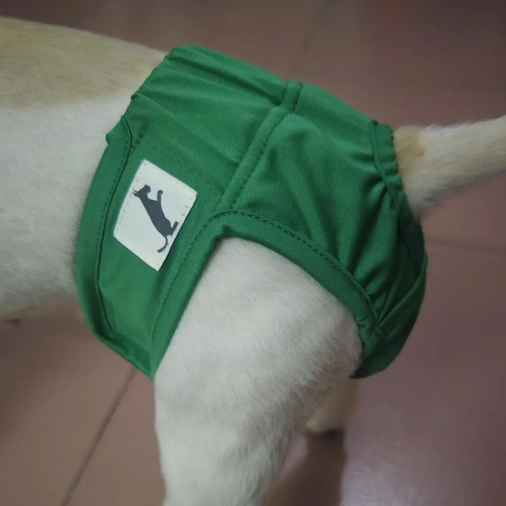 

Pet Physiological Pants Dog Diaper Reusable Fastener Tape Comfortable Leak-Proof Menstrual Pants Pet Sanitary Diaper