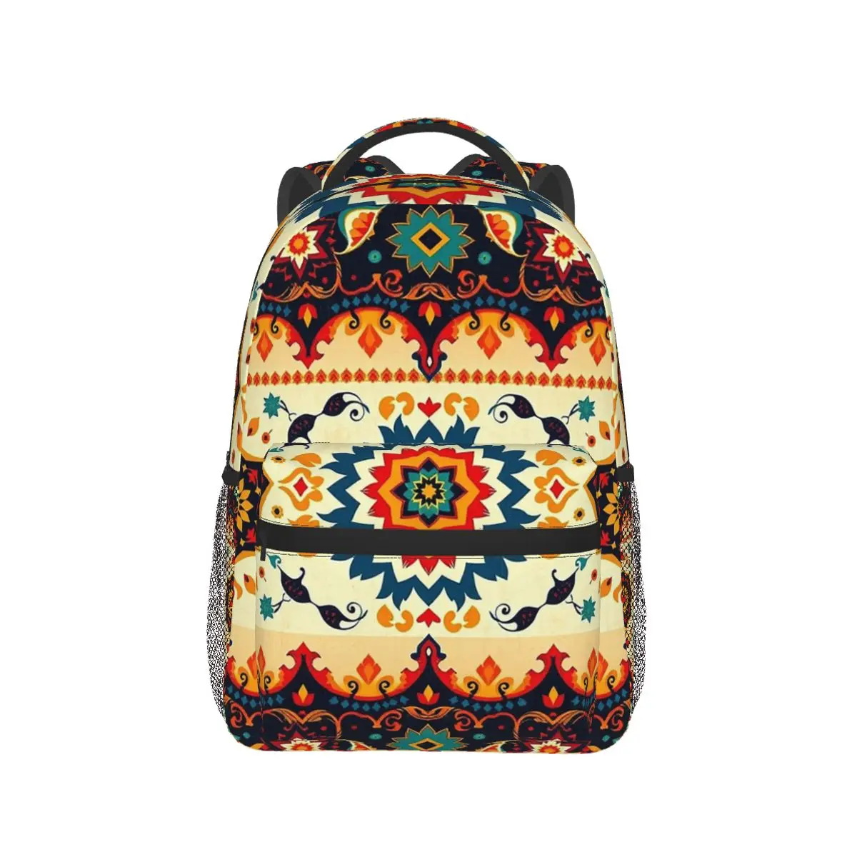 

Traditional Oriental Bohemian Backpack Hot Sale Daypack Large Capacity Kids BookBag School Bag Shoulder Bags for Men Women