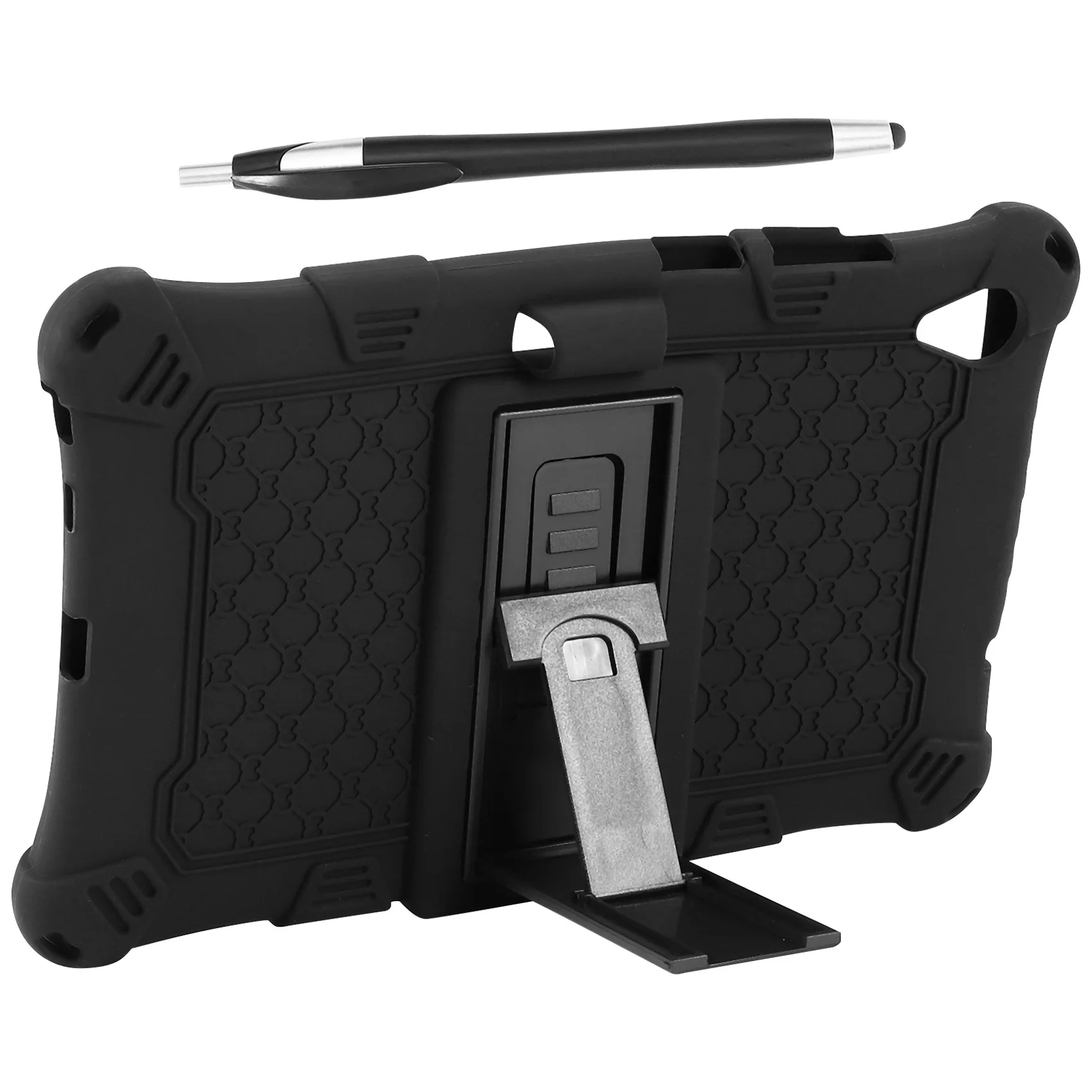 Funda de silicona para Tab M8 FHD TB-8705F Tab M8 HD TB-8505X/F Funda para tableta de 8 pulgadas para Tab M8 8705 con bolígrafo(C)