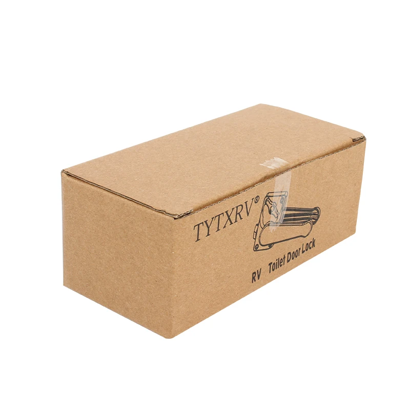 19mm RV toilet door lock with latch metal handle knob lever lock for toilet bathroom bedroom furniture