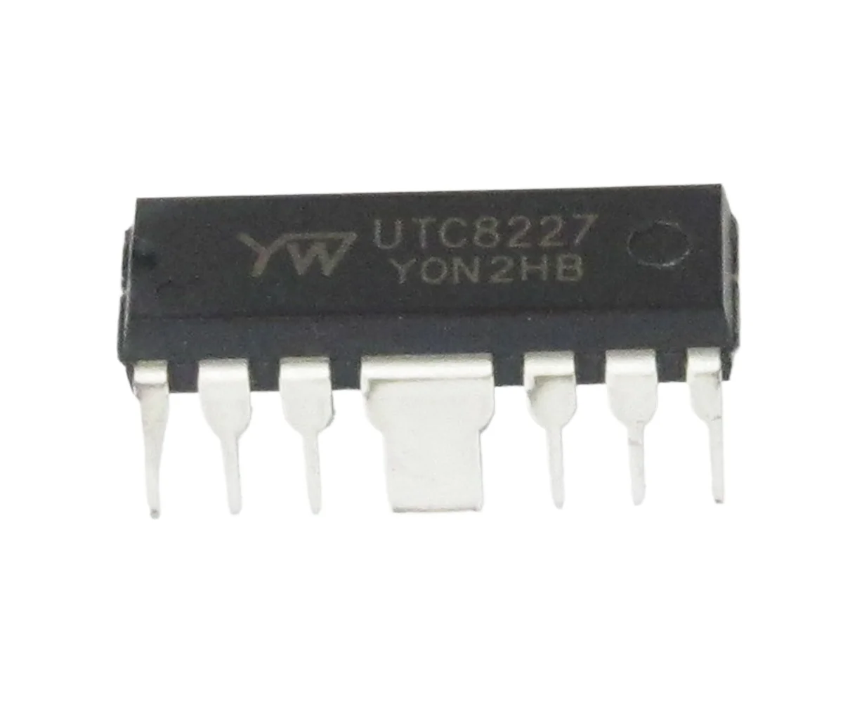 5Pcs IC Chip UTC8227 Audio Amplifier DIP 14 pin