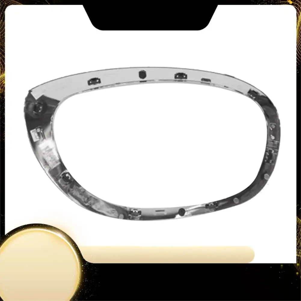 Front Headlight Trim Ring For MINI Cooper Countryman F60 2017-2021 Headlight Lamp Cover Trim-A74F