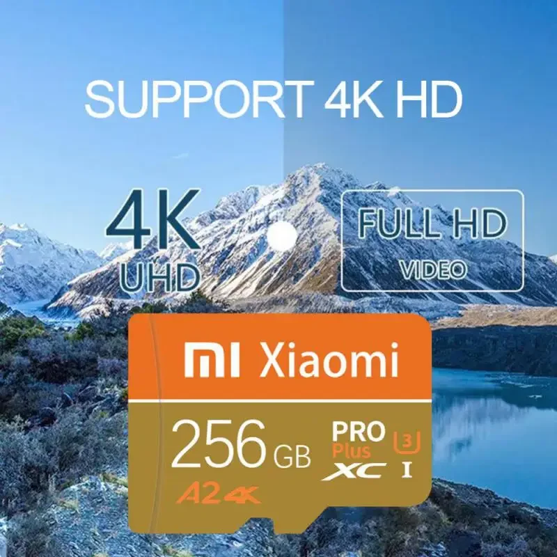 Xiaomi-tarjeta de memoria Original para Drones, 2TB, 1TB, A2, Class10, Micro TF, SD, 512GB, 4K, V30, cámara, videojuego