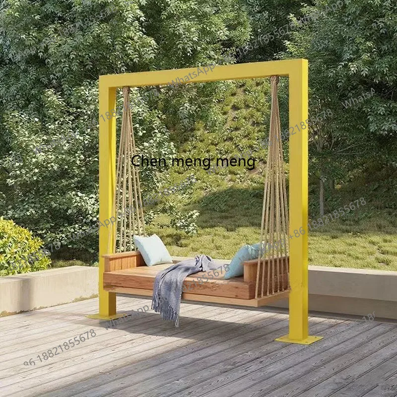 Garden Home Outdoor Rocking Chair Garden Leisure Hammock Double Balcony Hanging Chair Swing