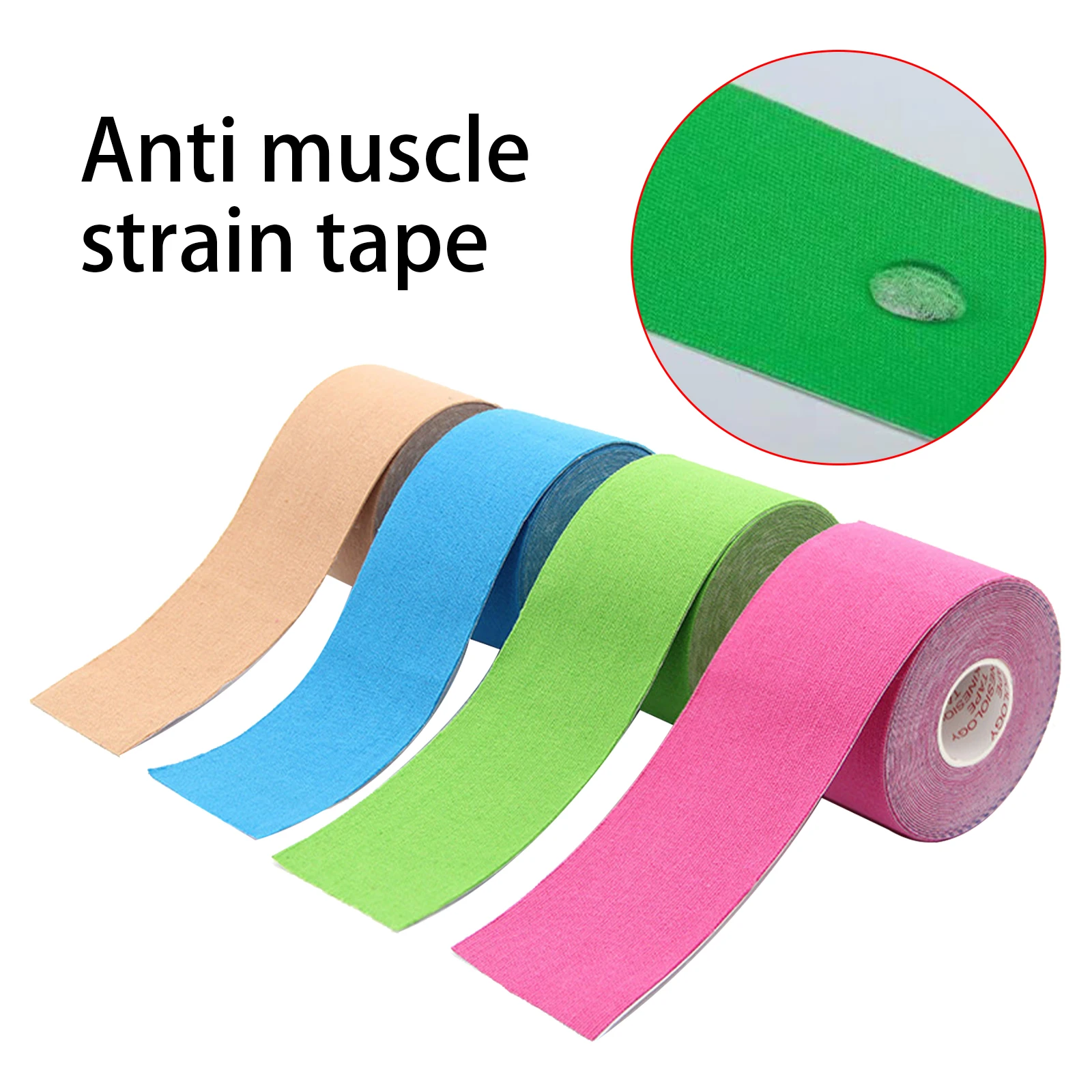 5CM x 5M Kinesiology Tape For Face V Line Neck Eyes Lifting Wrinkle Remover Sticker Tape Facial Skin Care Tool Elastic Bandage