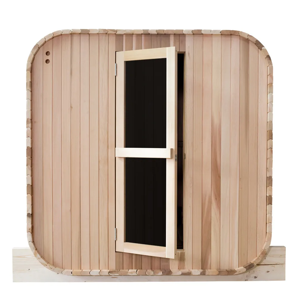 2022 Hot selling outdoor wood burning sauna container room  wet traditional sauna room