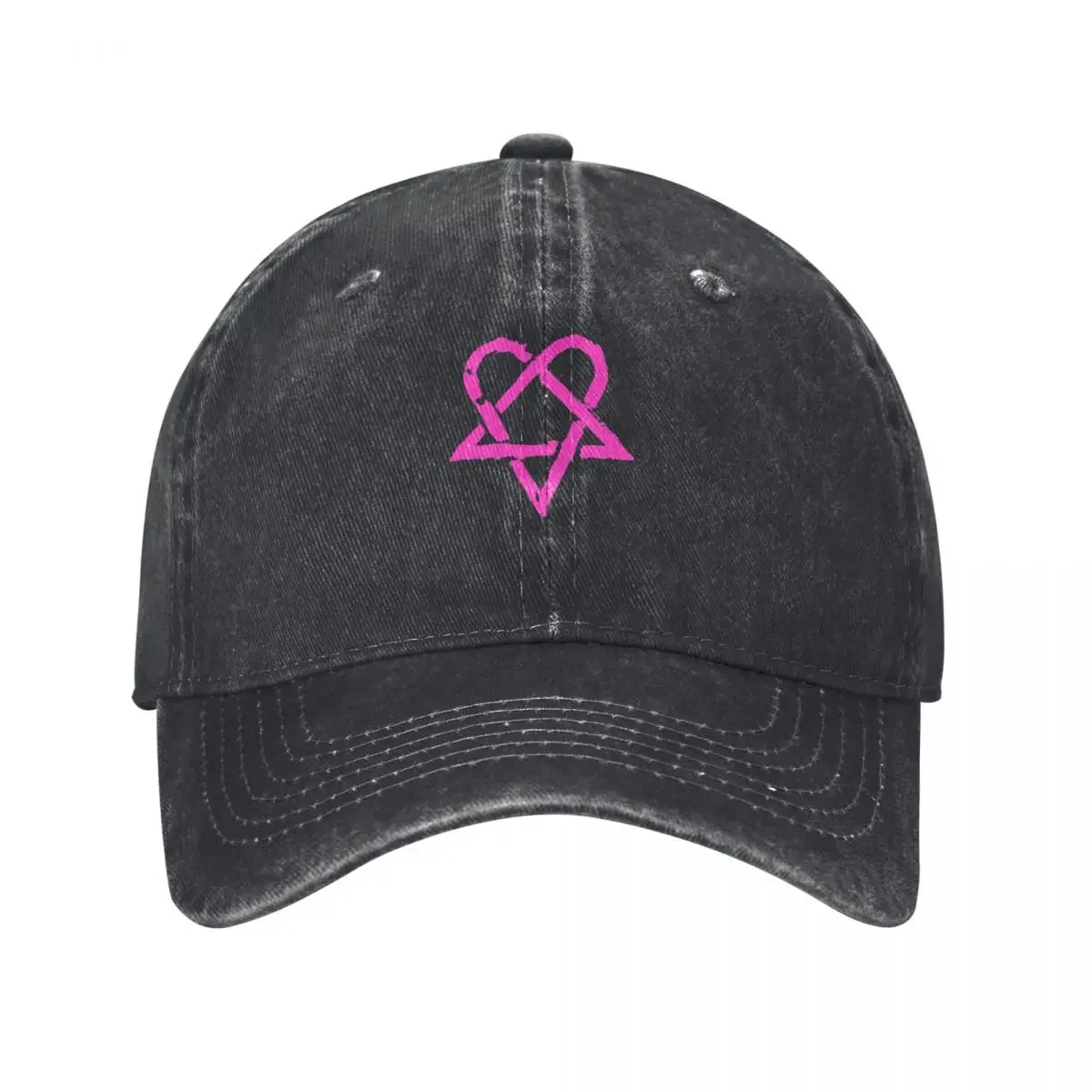 Get Along With Everyone Country Music Love Metal For Fans Nice Heartagram Long Sleeve Baseball Cap tea Hat Men's Hats Women's