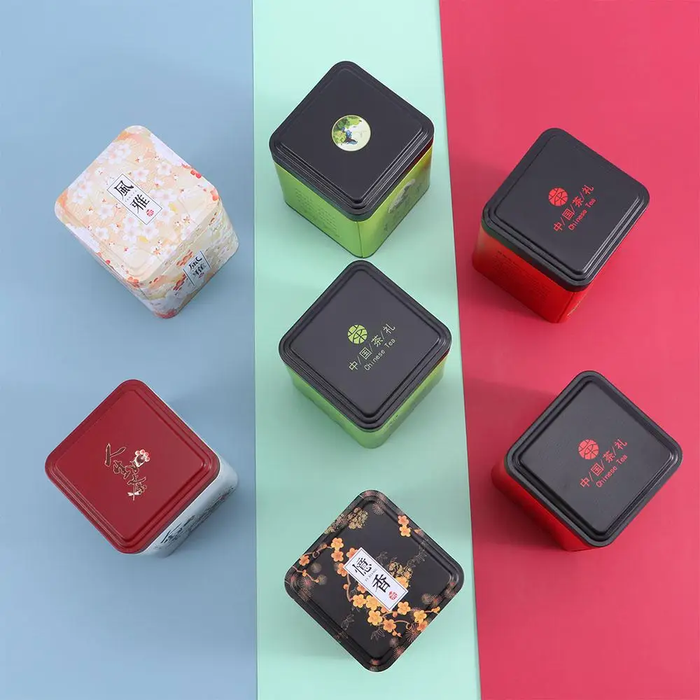 

style High Quality Aluminum For Sugar Solid Sealed Canister Kitchen Storage Tea Box Coffee Jar Airtight Container Tea Caddies
