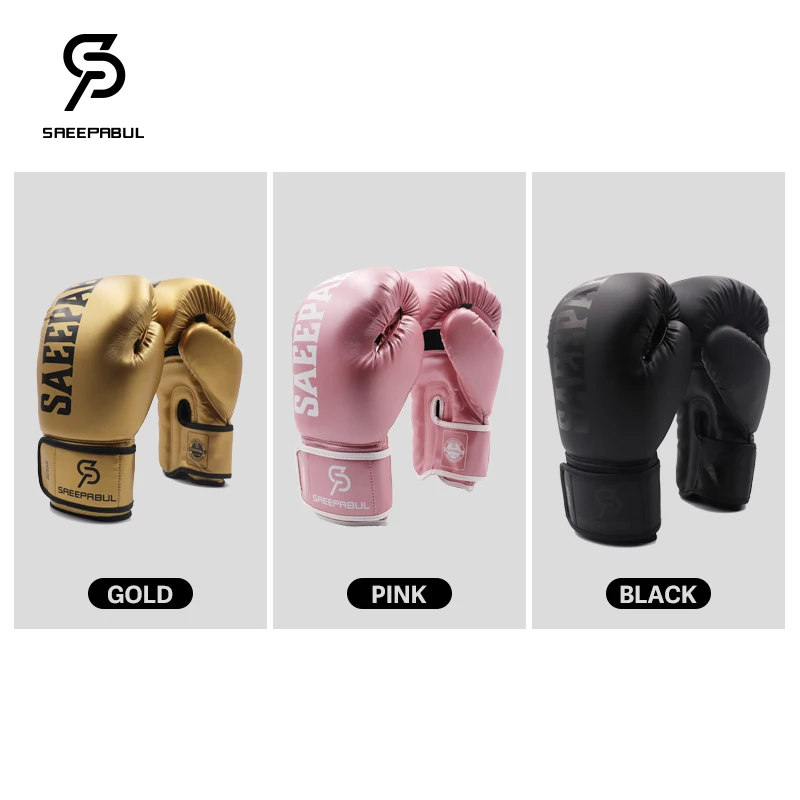 Wysokiej jakości rękawice bokserskie PU dla mężczyzn Kobiety Karate Muay Thai Guantes De Boxeo Free Fight MMA Sanda Training Sprzęt dla dorosłych