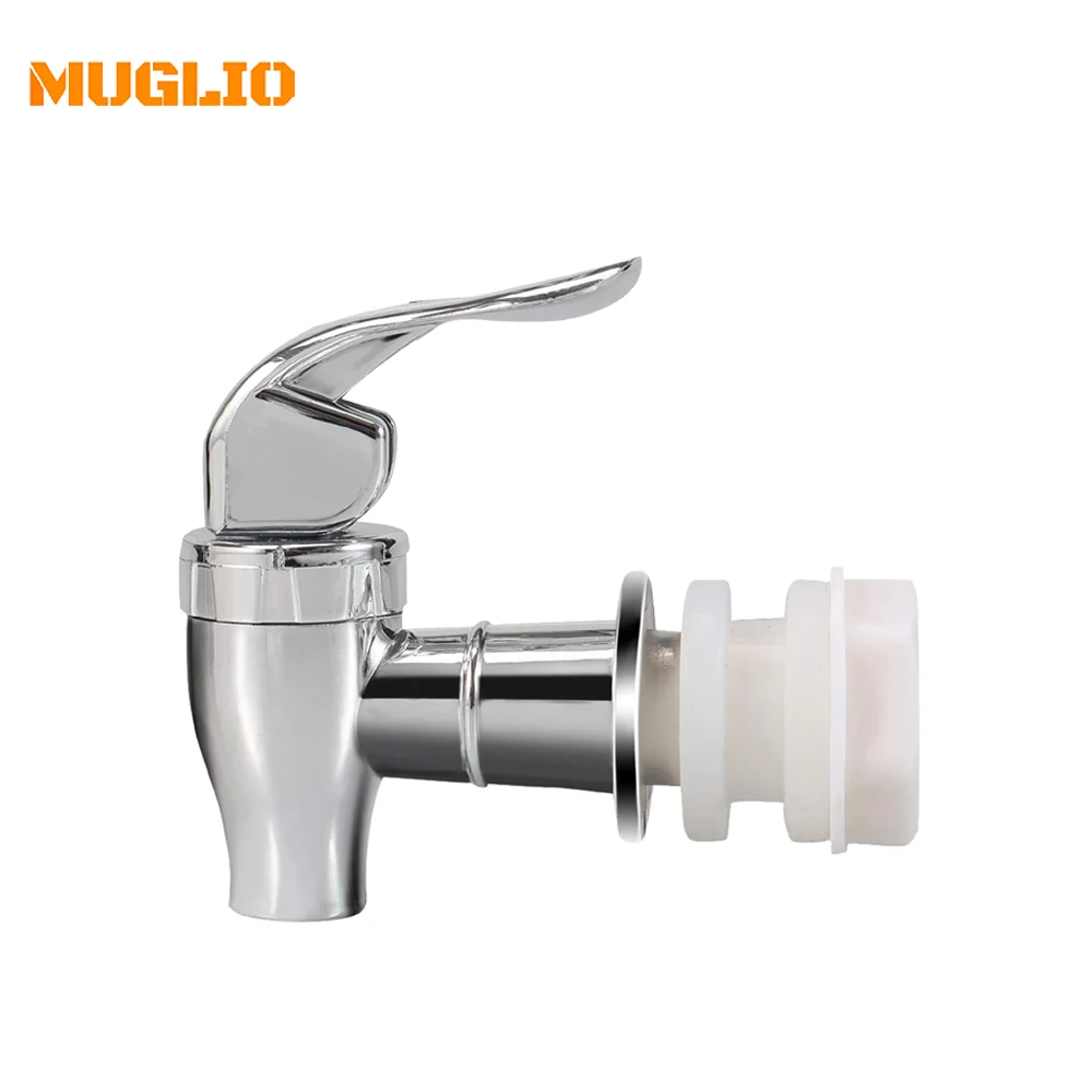 MUGLIO Replacement Spigot for Beverage Dispenser Carafes Push Style Spigots Replacement Lever Pour Spouts for Beverage Dispenser