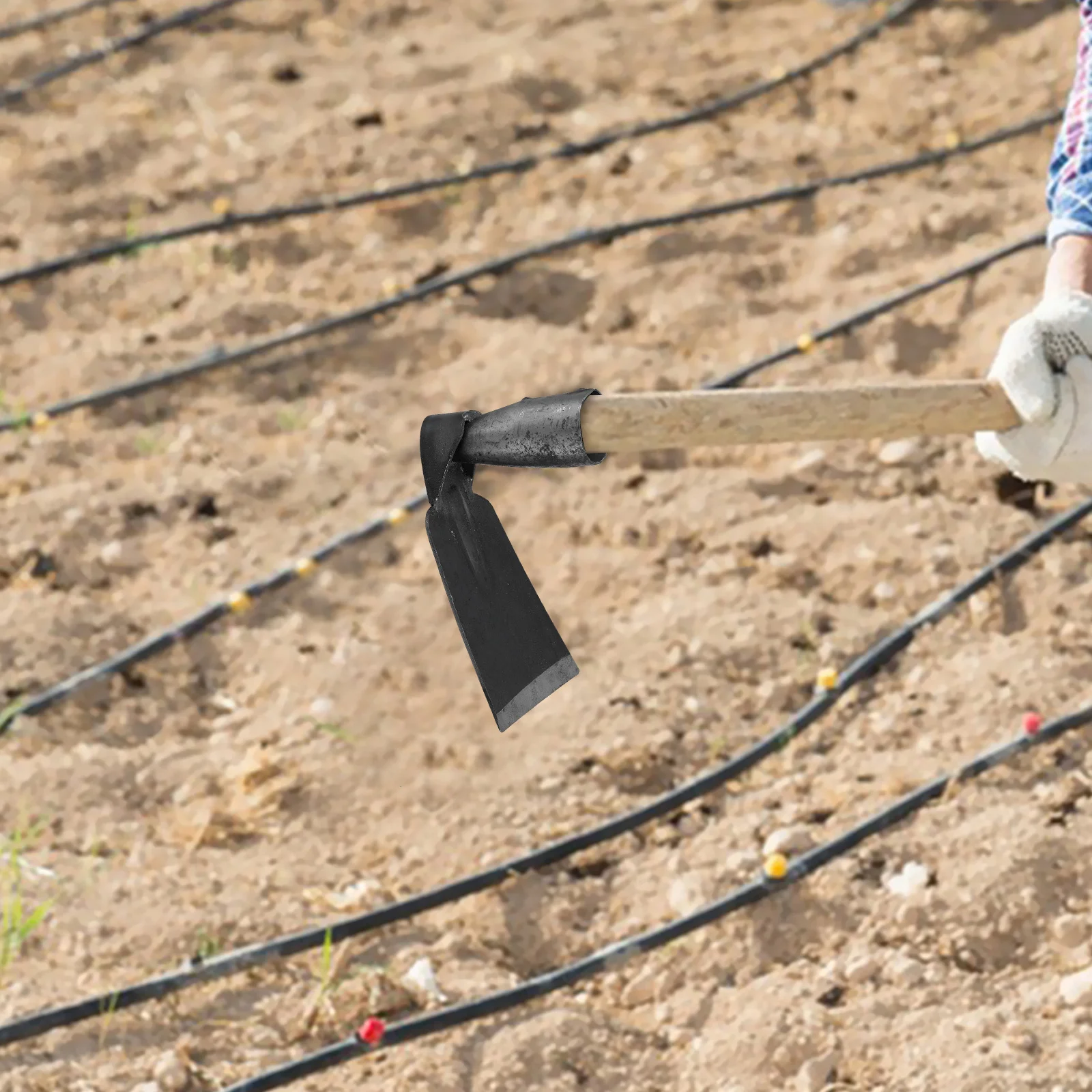 

1pc Garden Hoe Head Heavy Duty Manganese Steel Sharp Edge For Weeding Soil Loosening Planting Farm Tilling Tool Agricultural