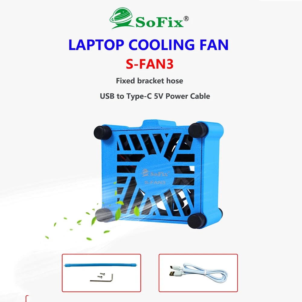 SoFix S-BGN2 Mini BGA Heating Station S-FAN3 Smoke Exhaust Cooling Fan UV Curing Lamp For Macbook Pro Mac Logic Motherboard Heat