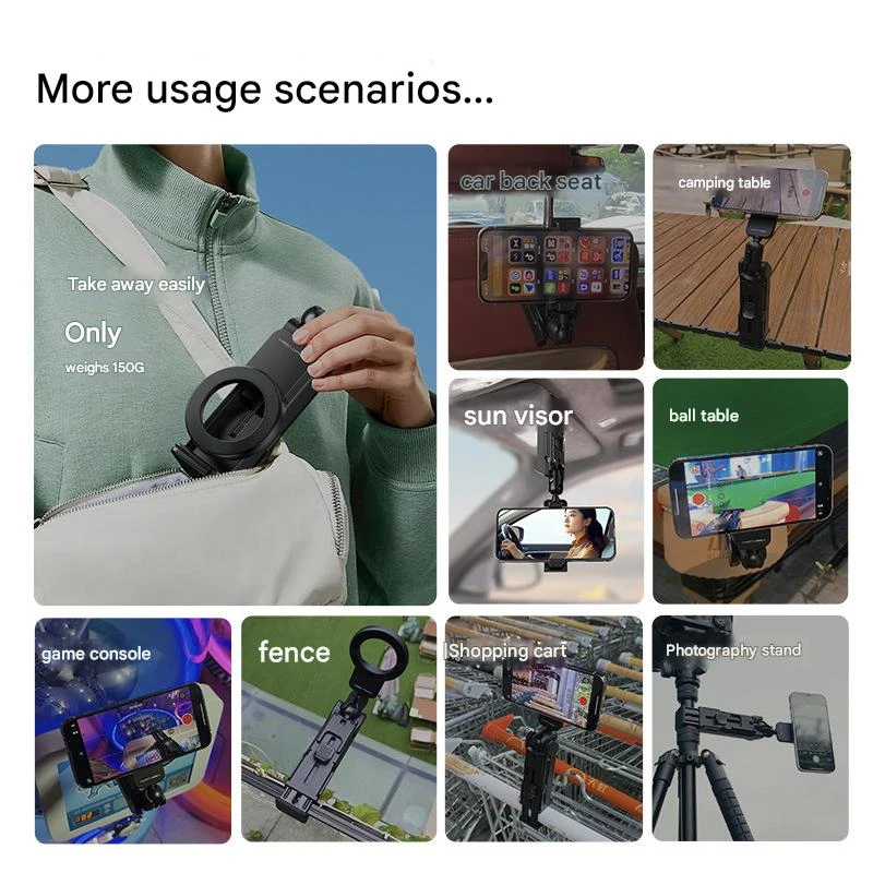 حامل هاتف الطائرة حامل الخلية المحمول المحمول السفر جبل مكتب الطيران طوي للتدوير Selfie عقد مقعد القطار الدعم