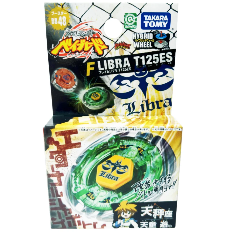 

Подлинный TAKARA TOMY японский металлический фьюжн BEYBLADE BB-48 Flame Libra T125ES