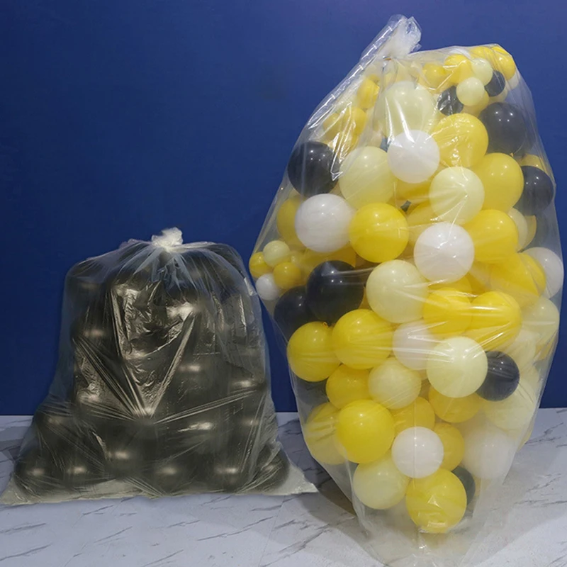 Balloon Bag Storage Bag For Transport Ballon Clear Large Big Plastic Bag Tool Birthday Wedding Graduation Disposal Storage Bag