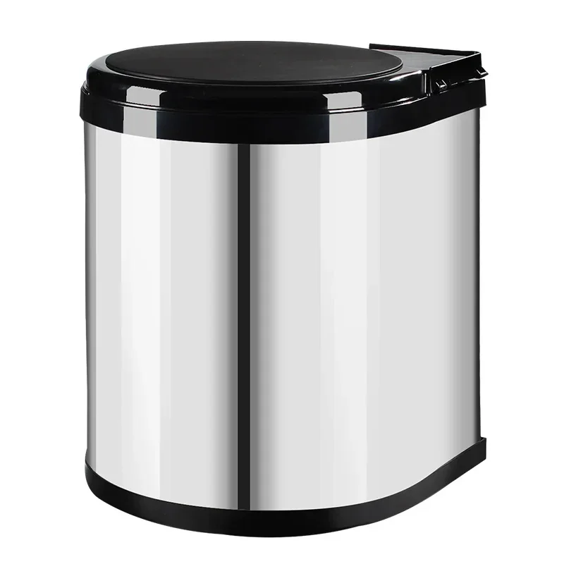 

Drawer Style Stainless Steel Cabinet, Embedded Concealed Cabinet, Built-in Hanging Kitchen, Garbage Bin