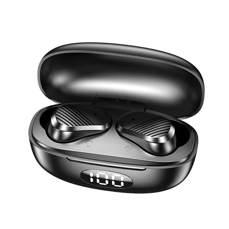 New T2 TWS Gaming Earphones Wireless Charging High Quality Headphones Sports Yoga Fitness Running Stereo Earphone
