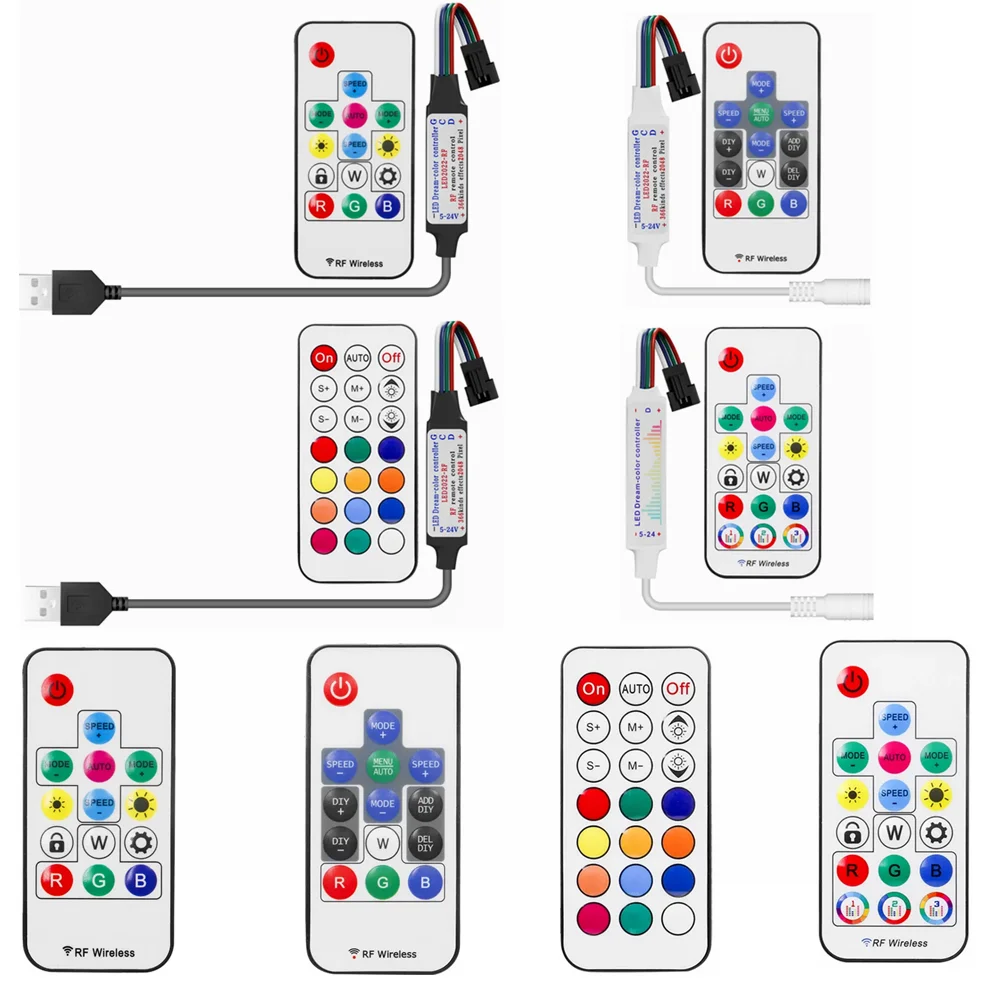 Mini Rf Led Music C…