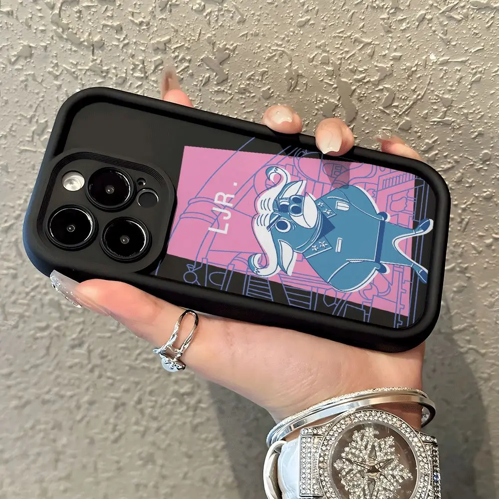 حافظة لهاتف أبل آيفون 17 إير 16 16e 15 14 Plus 13 12 11 Pro Max X Xs XR 8 غطاء ناعم