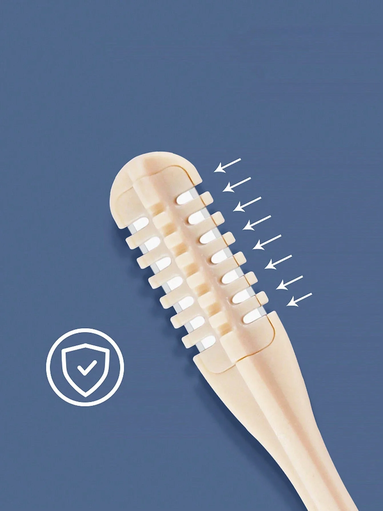 Juego de cortador de pelo de nariz de 2 piezas - Tijeras de afeitar