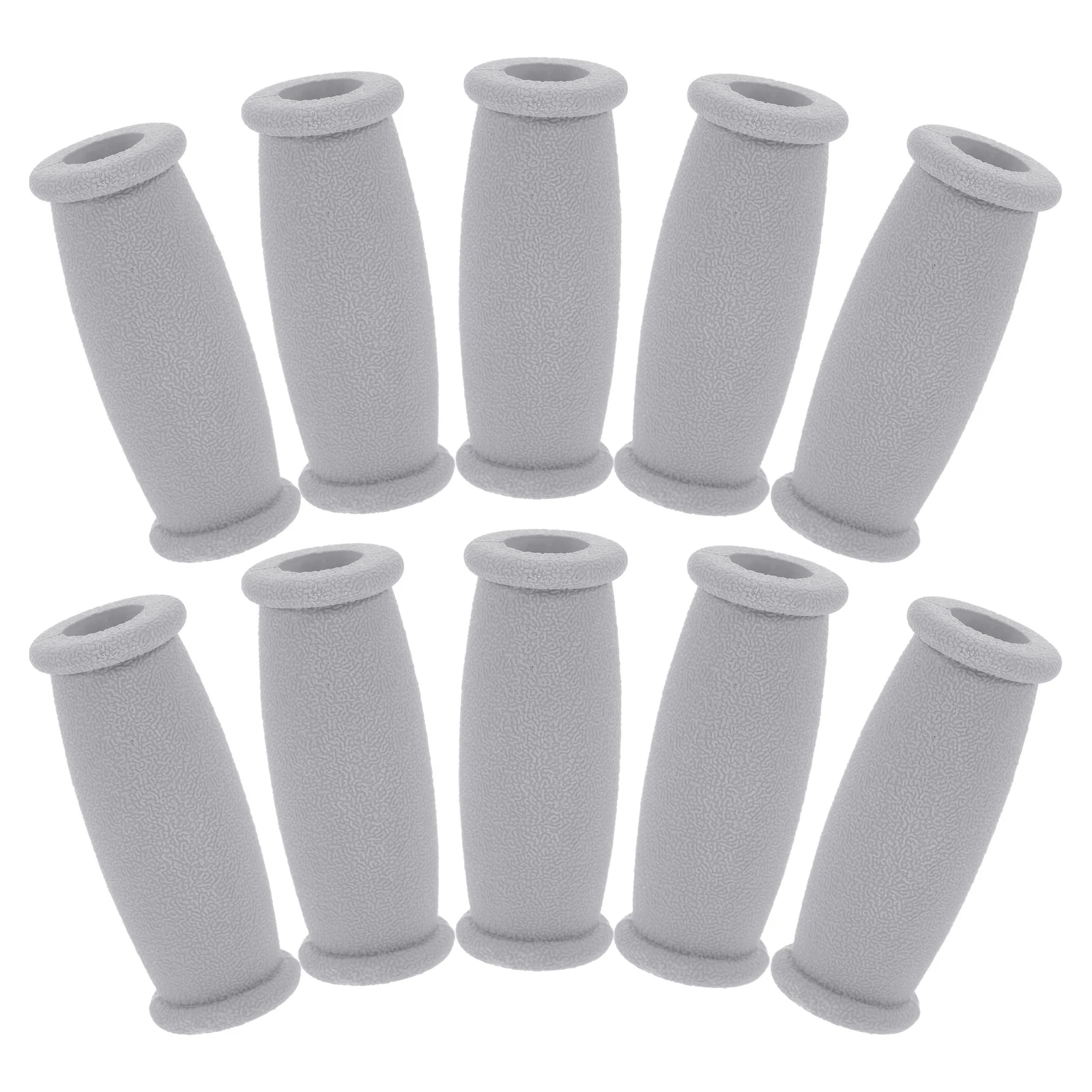 

10 Pcs Crutch Grips Replacement Parts Aluminum H Pads Non Slip Durability Ensured Replacement Crutch Grips Parts Easy