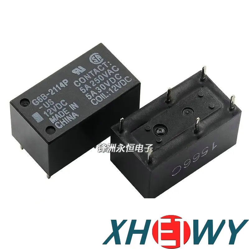 G6B-2114P-US-5VDC 12VDC 24VDC DC5V DC12V DC24V Relay G6B-2114P-US-12VDC G6B-2114P-US-24VDC G6B-2114P-US G6B-2114