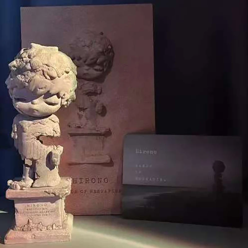 

POP MART HIRONO HIDDEN IN SILENCE Figure Toys Doll Cute Anime Figure Desktop Ornaments Birthday Gift