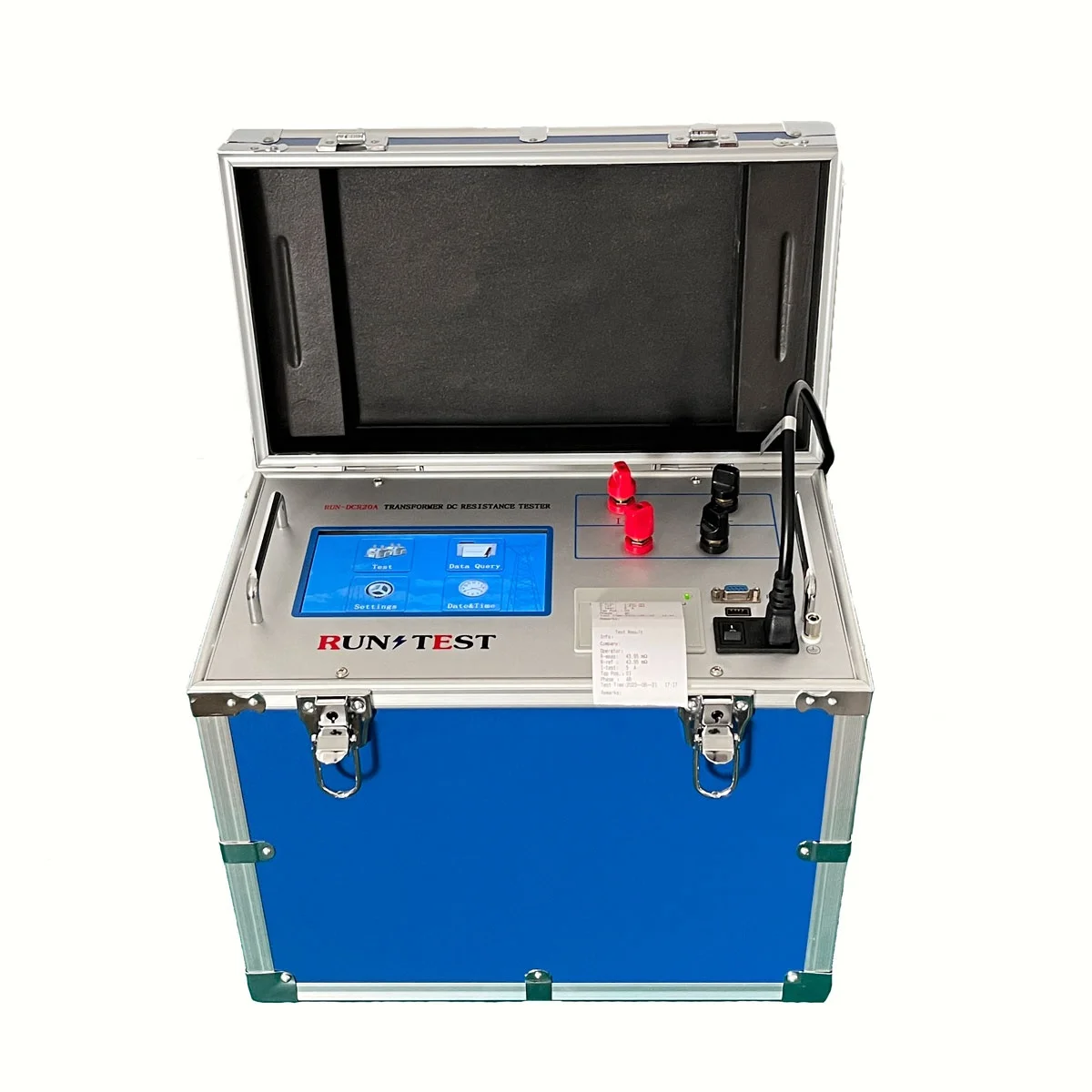 Single Phase Transformer Winding DC Resistance Tester 20A 40A 50A High Accuracy IP65 Protection IEC for
