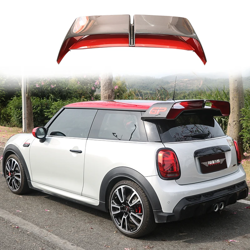 Carbon Fiber Rear Spoiler For MINI JCW F56 Cooper S 2014-2023 Upgrade GP3 Style Tail Wing Car External Accessories Body Kit