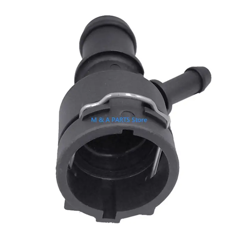 U1JF Universal Coolant Hose Connector 1K0122291C Replacement Strong Automotive Cooling System Component for Golf Sagitar
