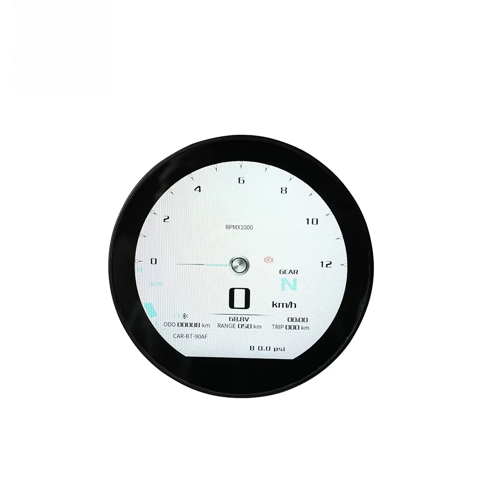 New Arrival 3.6inch TFT SCJ3622-A Speedometer CAN BUS and One-Lin Protocol Electric MotorcycleDisplay