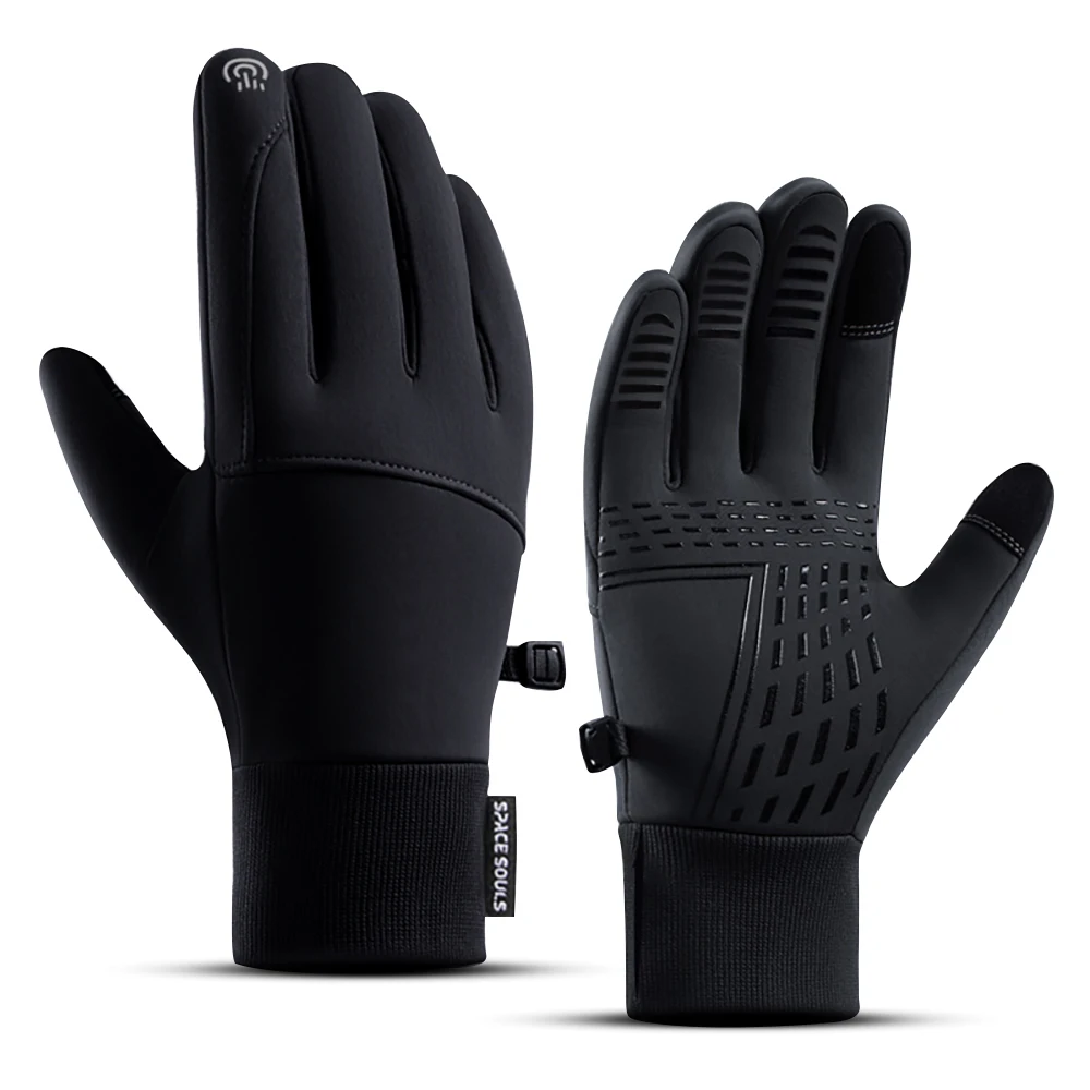 Winter-Handschuhe für Herren und Damen, warme Handschuhe, winddicht, Touchscreen-Handschuhe, Outdoor-Sport, Radfahren, Angeln, Skifahren, Laufen