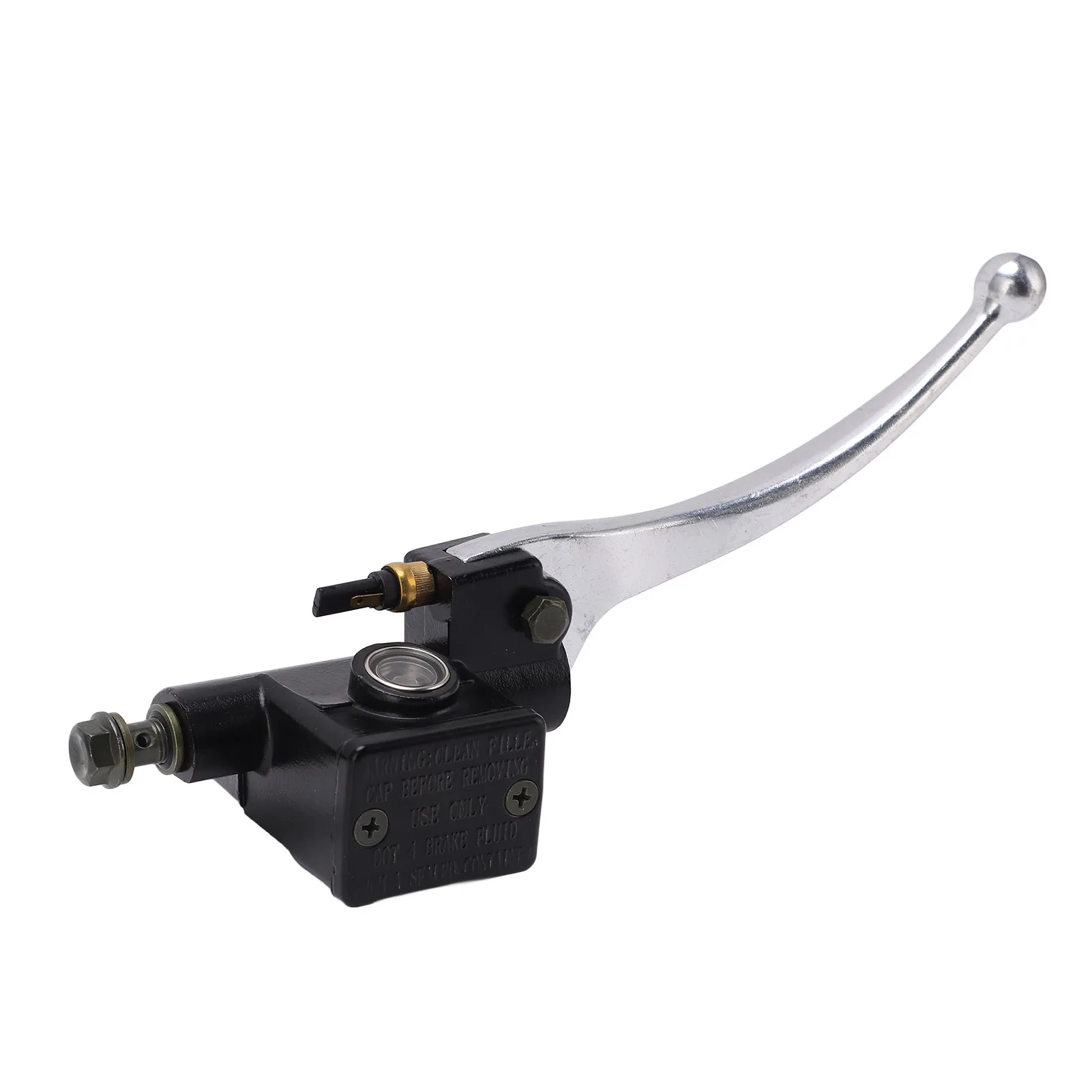 Cylinder hamulcowy hydrauliczny zespół pompy hamulca tarczowego górny prawy zamiennik ze stopu aluminium do skutera Vespa PX 125 200 — zdjęcie 5