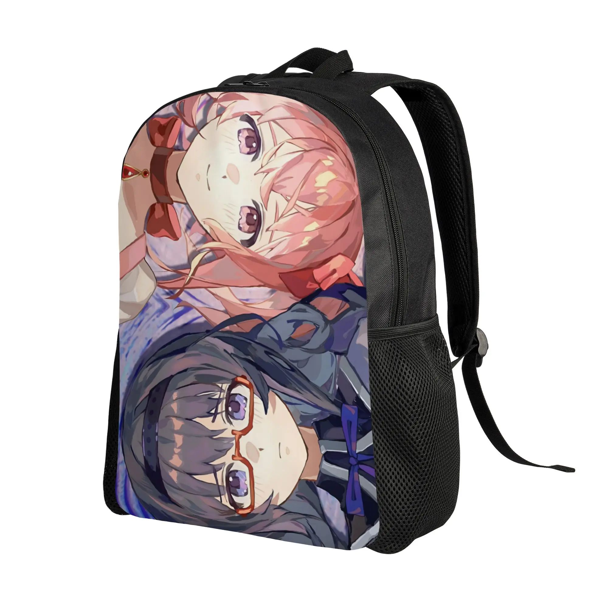 1Piece Backpack Heads New School Year Daypack Office Work  Puella Magi Madoka Magica Birthday Gift New Term Starts