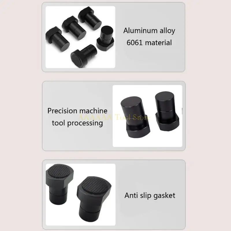 A2BE Woodworking Dogs Table planing stop banc chiens 5pieces Set Workbench PEG Brake Stops Brake