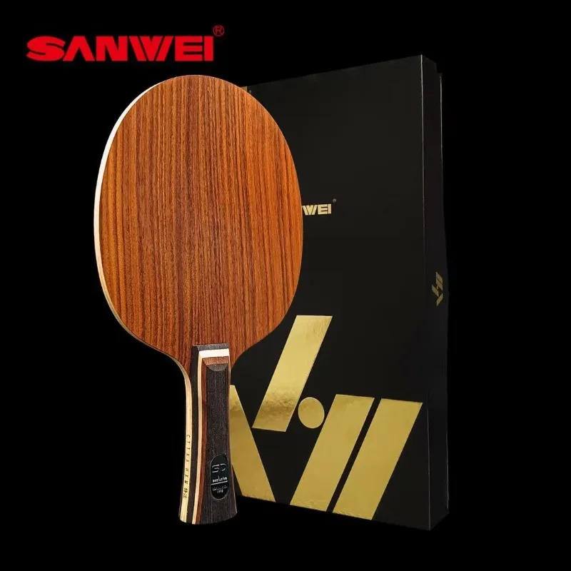 

SANWEI 7-Layer Rosewood Pimpled Table Tennis Blade Magic Hand Huang Xinmin Special Edition