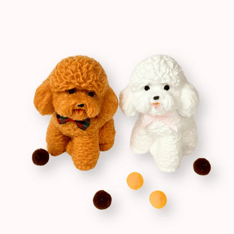

Food Grade Silicone Poodle Dog Handmade Taba Squishy Toy