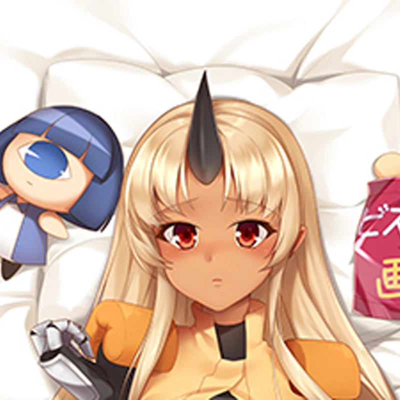 Dakimakura Anime Pillow Cover Tionishia Double Sided HD Print 2WAY Life Size Anime Body Pillowcase Gifts