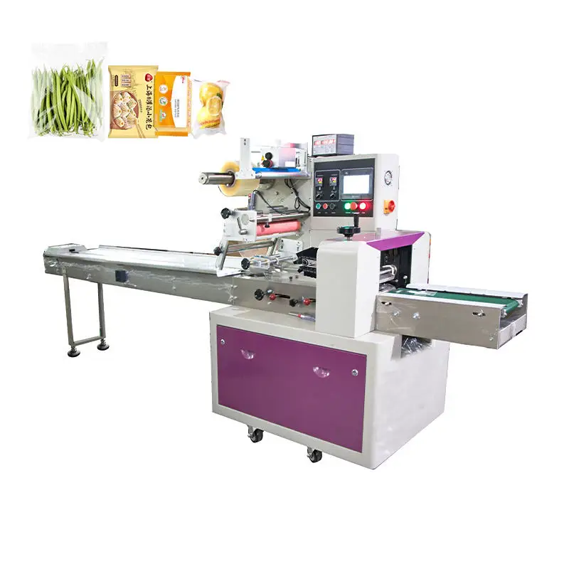 FOODLINE Snack Factory Vertical Packaging Machine HD Digital Control Large Raw Material Hopper Granule Pack Unit