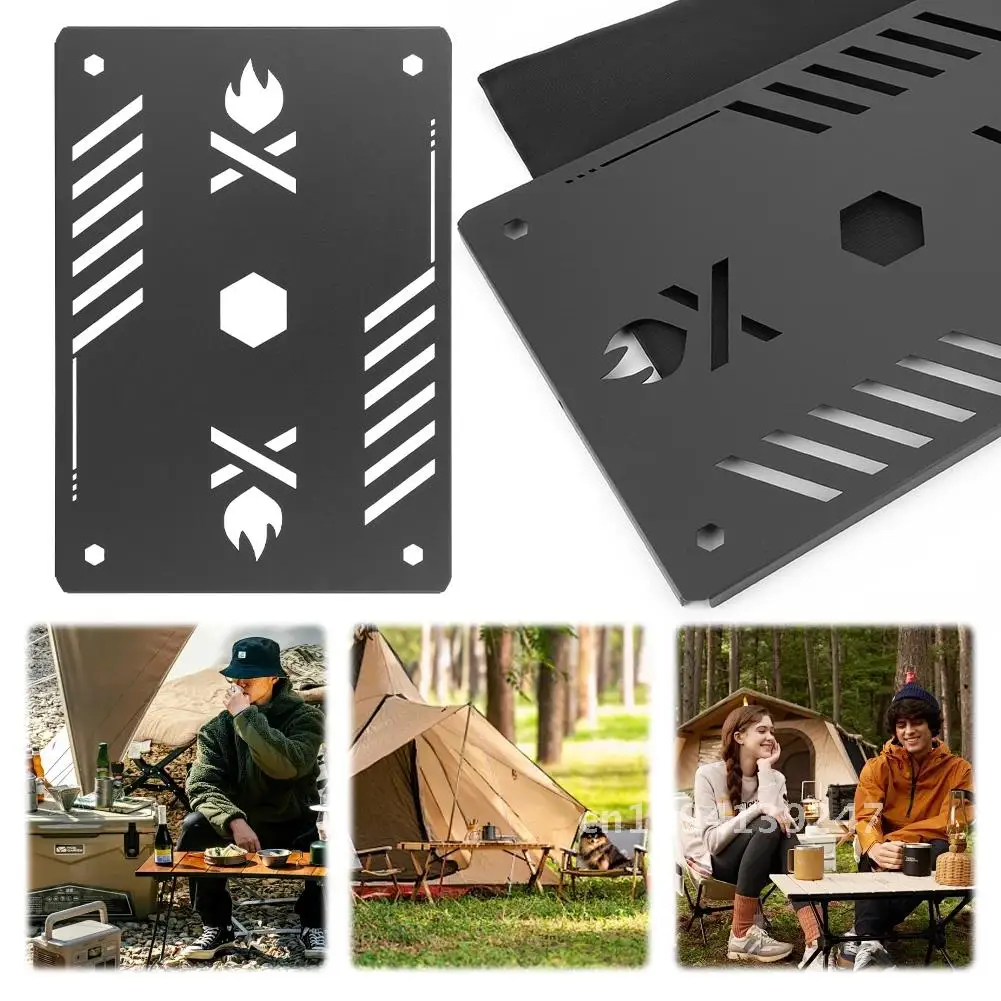 Portable IGT Table Stove Aluminum Alloy Outdoor Plate Furnace Board Table Snow for Stove Plate Stove Peak Camping GS-450r/450k