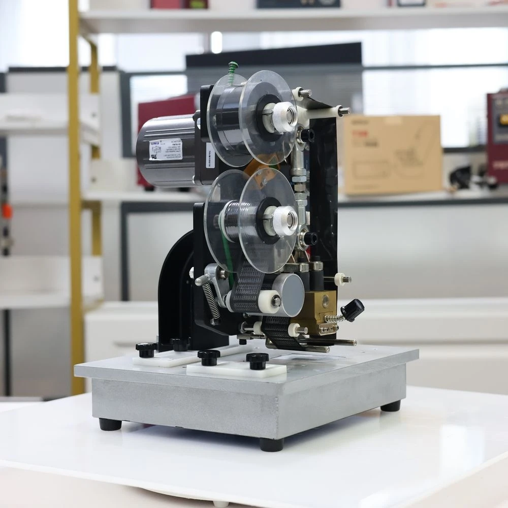 HP-280 صندوق بلاستيكي آلة طباعة التاريخ آلة طباعة ملصقات الشريط الحراري آلة طباعة ختم ساخن طباعة المبرمج