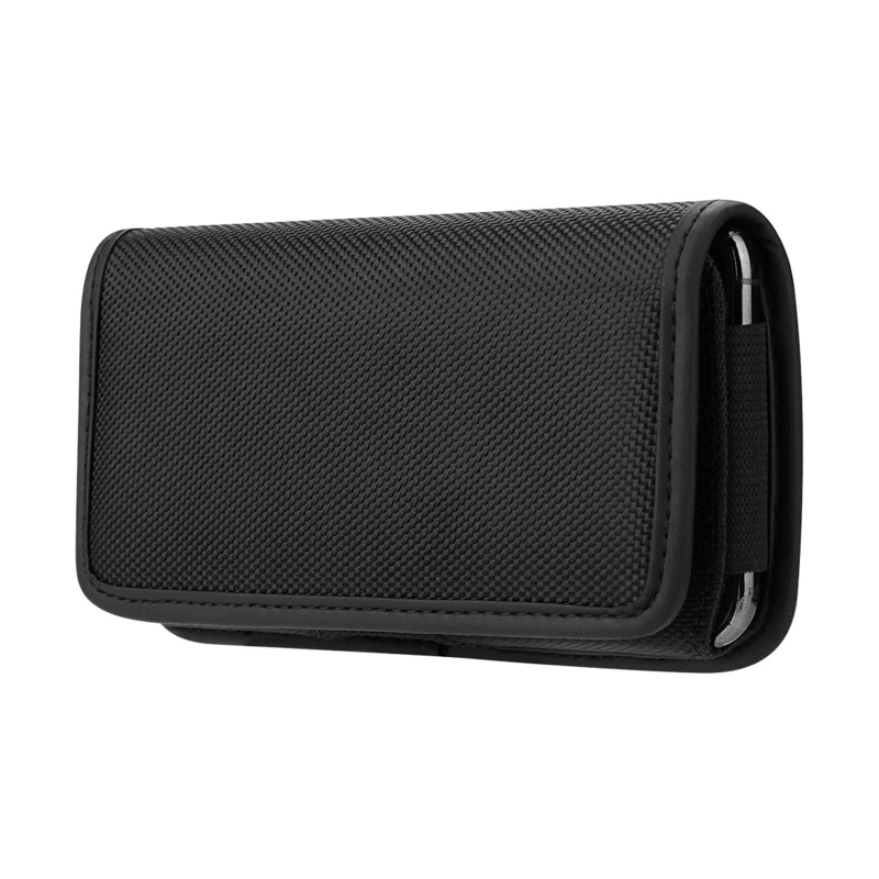 taille Vintage pour hommes, pochette téléphone en tissu Oxford, ceinture Sport, ceinture hanche, étui pour