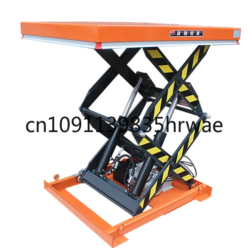 

Lightweight Scissor Pallet Lift for Carpentry Workshop Hydraulic Portable Lift Tables