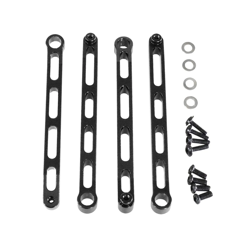 RC Car Ch is Fastening Rod Kit for 1/12 MN168 MN78 RC Car Upgrade Accessories Black