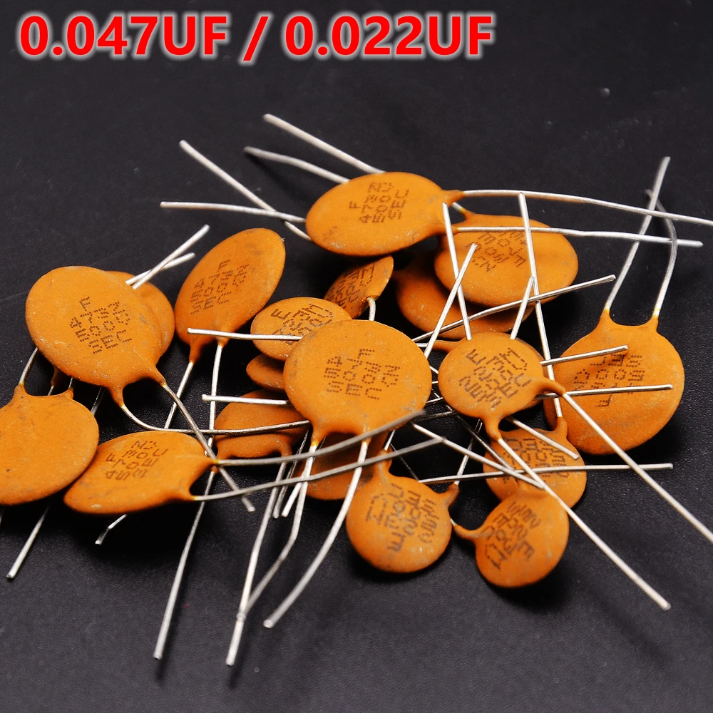 Genuine SEC 0.022UF / 0.047UF Ceramic Disc Cap (Capacitor)  For SSS/SSH/HSH Pickup Electric Guitar