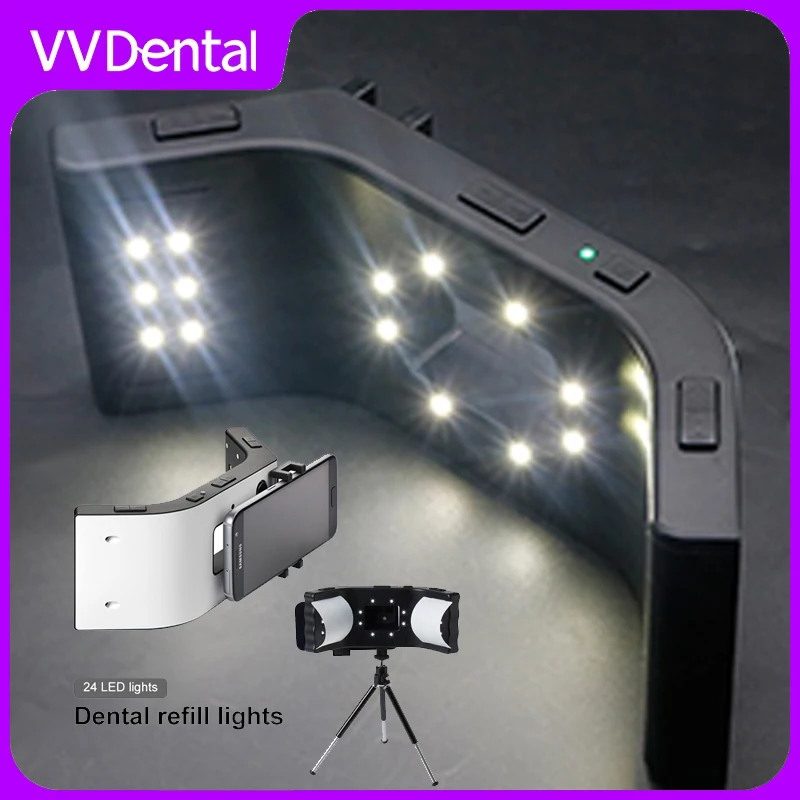 VVDental LED Dental Camera Photography Oral Filling Flashlight Photo Macro Intraoral Light for Dentistry Photography Equipment