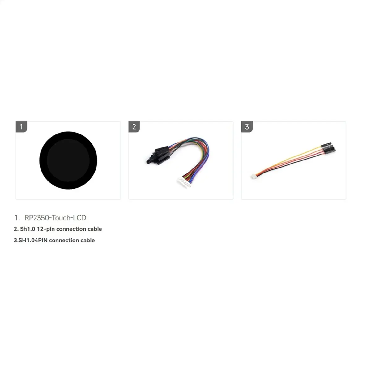 ♬◤Popular Style  ◥For RP2350B 2.8inch Circular IPS LCD Display Touch Screen 480x480 Dual-Core Dual-Architecture
