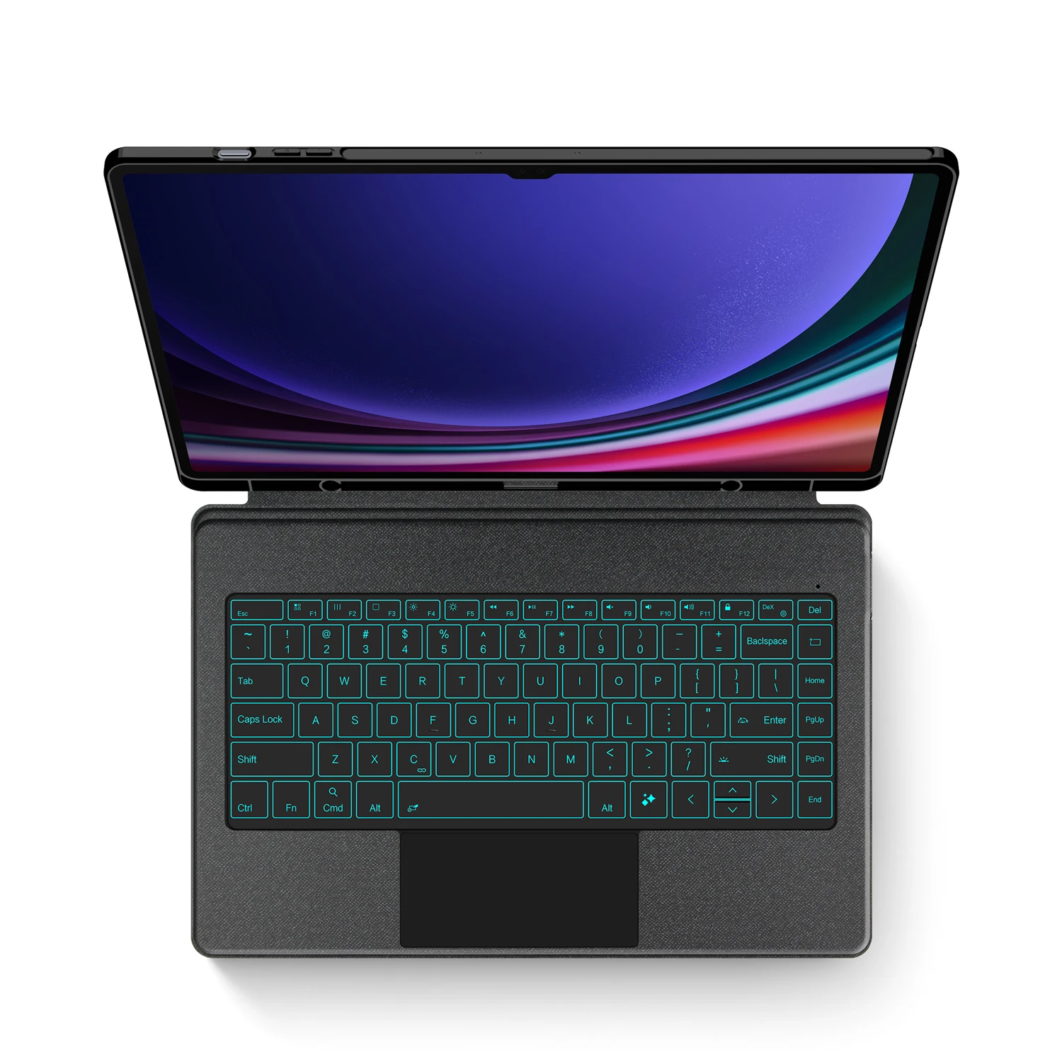 Backlight Keyboard Cover With TrackPad For Samsung Galaxy Tab S9 Ultra 14.6