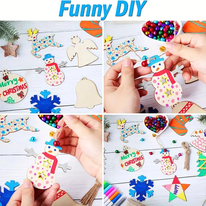 Ahşap yılbaşı süsleri, işlenme - Art Craft Christmas Tree incelemesi ve fiyatı
