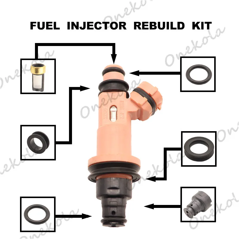 

Fuel Injector repair kit Orings Filters for Lexus GS400 LS400 SC400 4.0L Engine 1998-2000 23250-50030 23209-50030